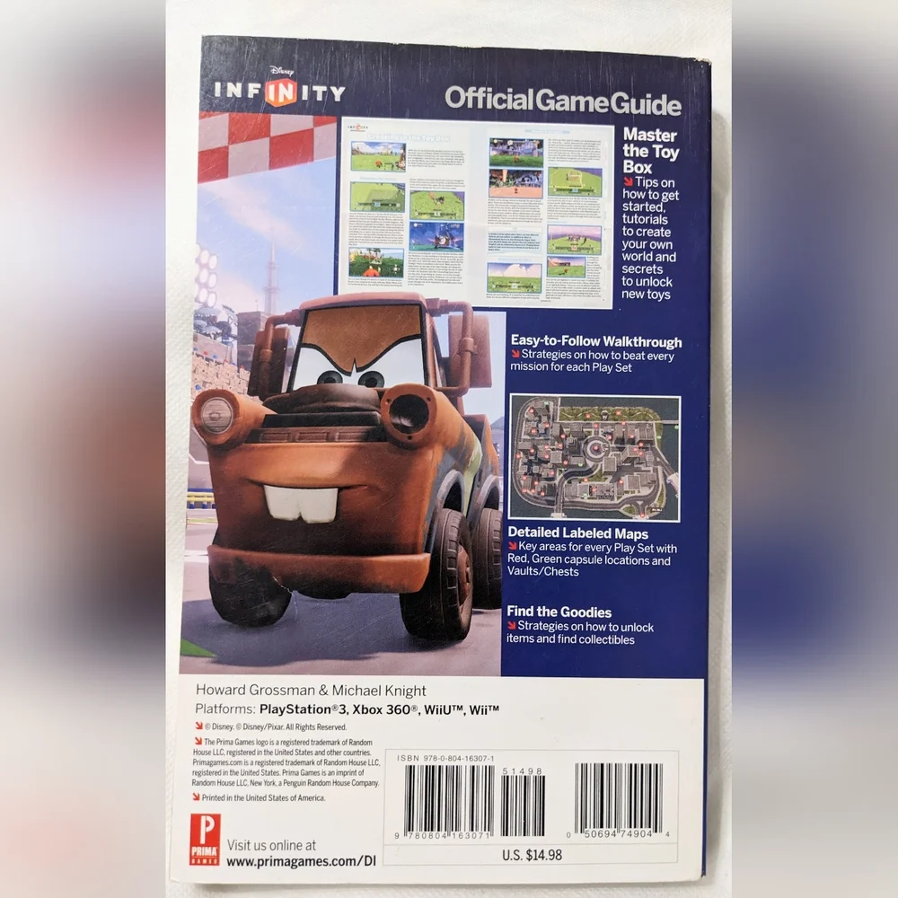 Disney Infinity Official Game Guide Limited Edition Cover